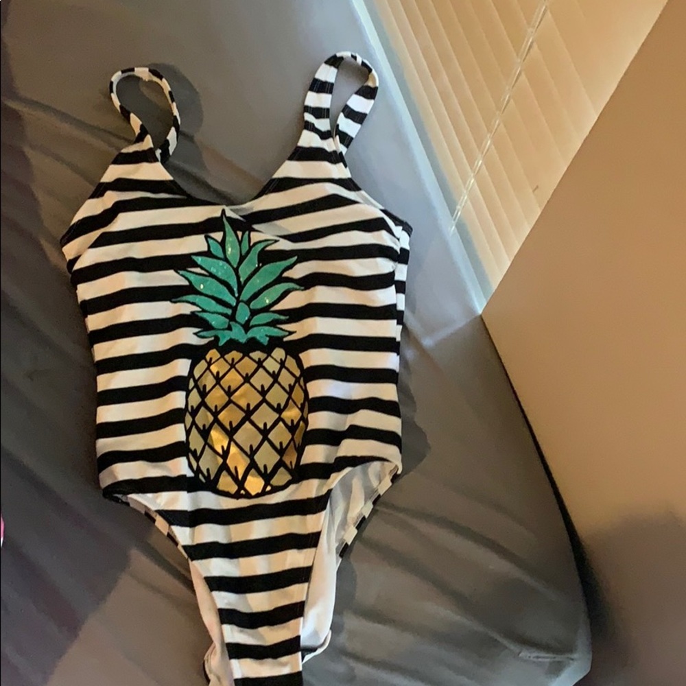 Pineapple stripes Swimsuit